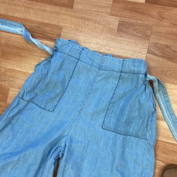 Denim&Co Light Blue Wide Leg Pants - Picture 6 of 10